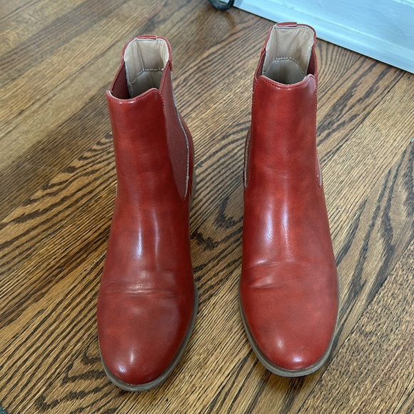 Red Booties - Picture 2 of 3